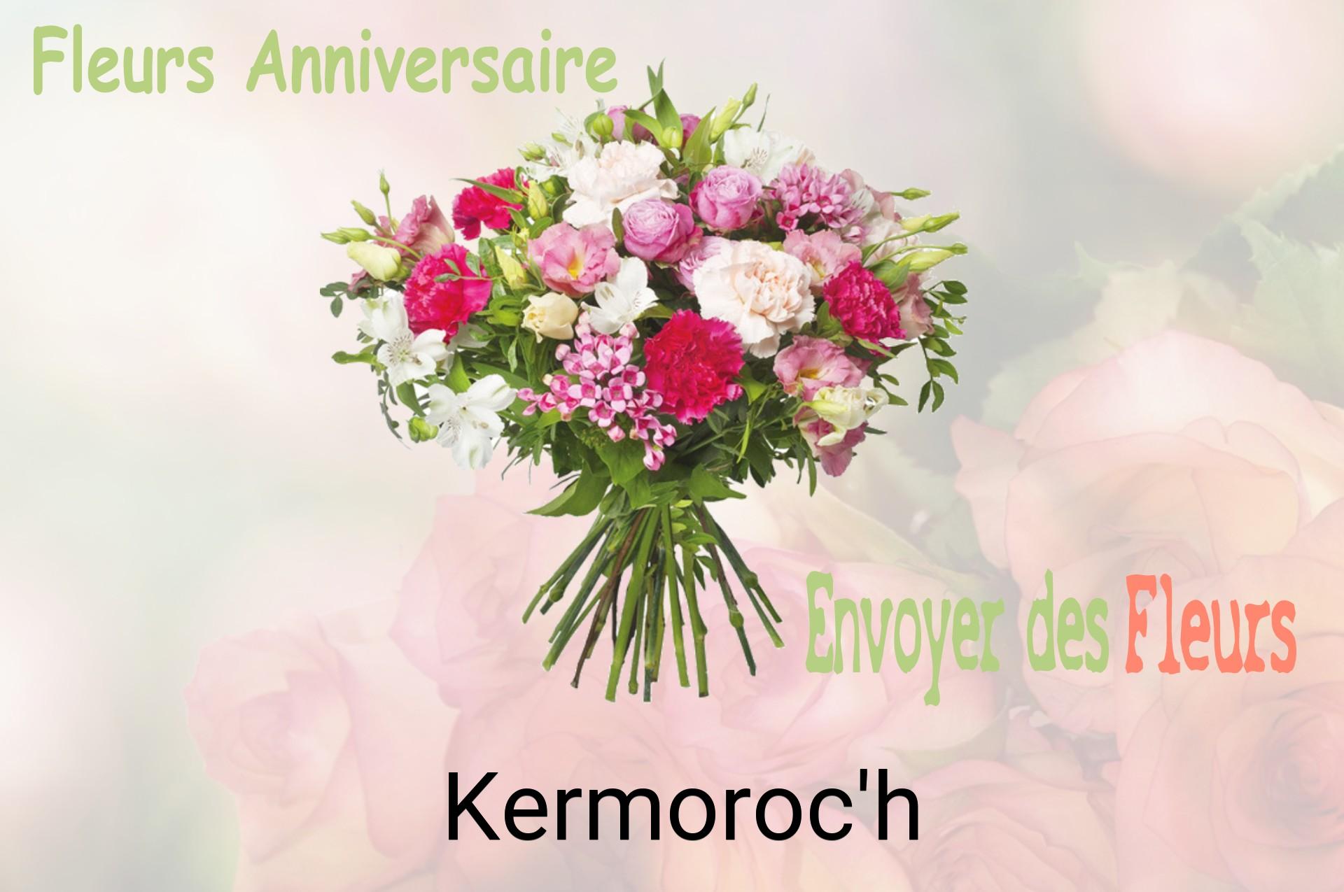 Bouquet de fleurs d’anniversaire livré à Kermoroc'h